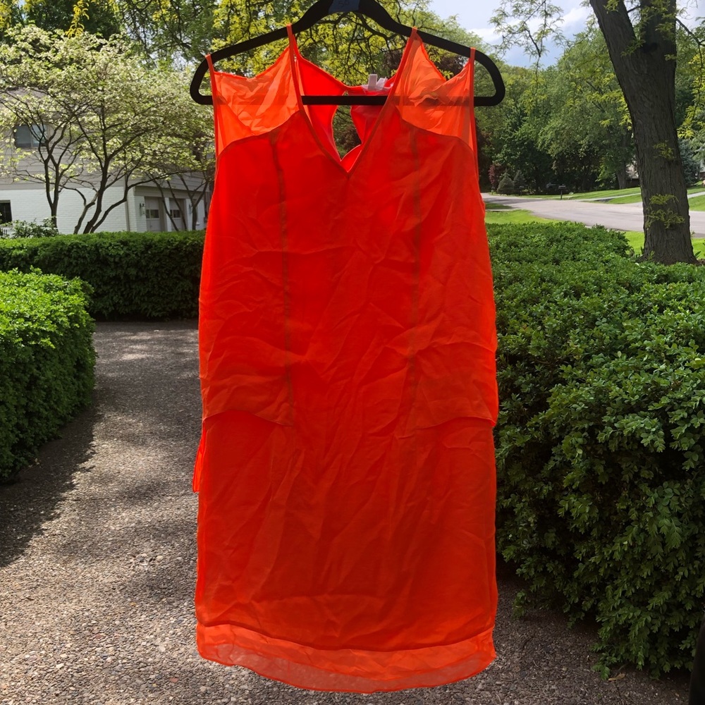 Helmut Lang Dayglo dress